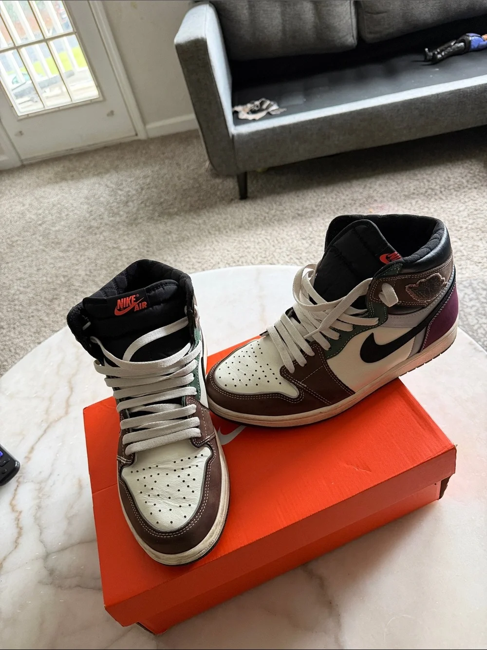 Air Jordan 1 High OG Hand Crafted Size 10